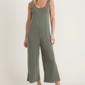 Marine Layer Luxe Rib Jumpsuit, Laurel Wreath